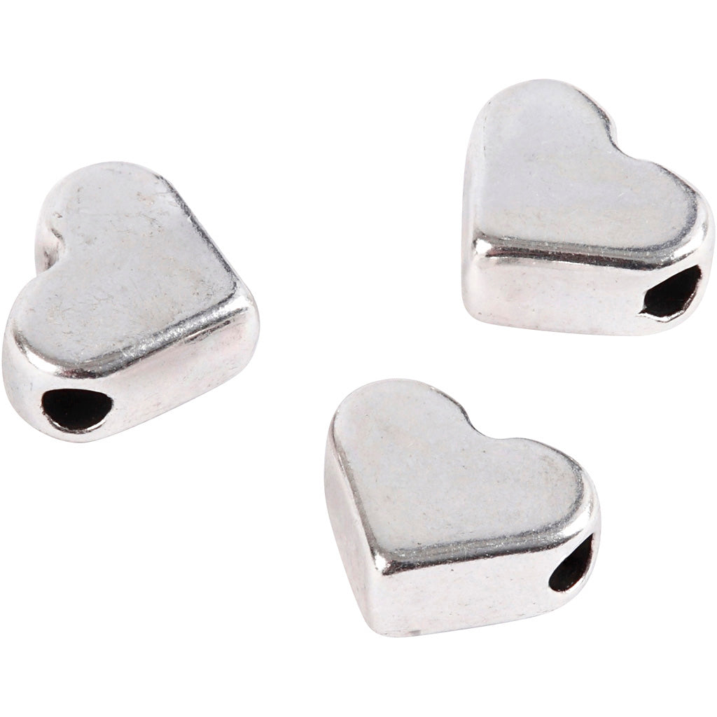 Creative Company Space Beads Silverd, 3st.