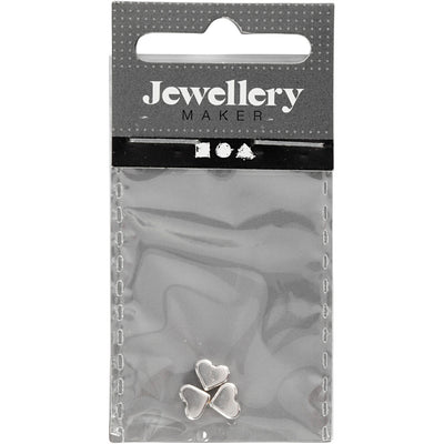 Creativ Company Space Beads Silvered, 3st.