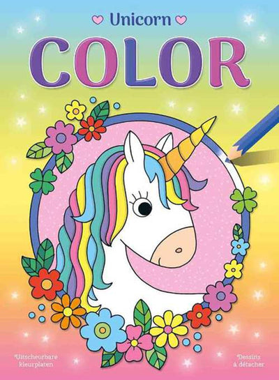 Bloque de color de unicornio