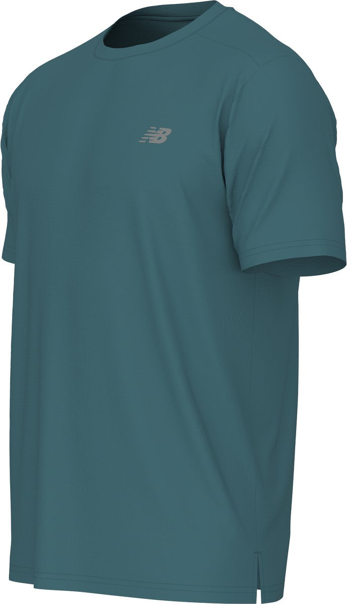 New balance sport essentials t-shirt heren sportshirt - big teal