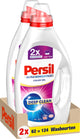 Persil gel de color ultra concentrado - detergente líquido - ropa de color - 124 lavados - paquete dúo a granel