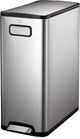 Eko eko pedal bin ecofly 45 l sat de plata