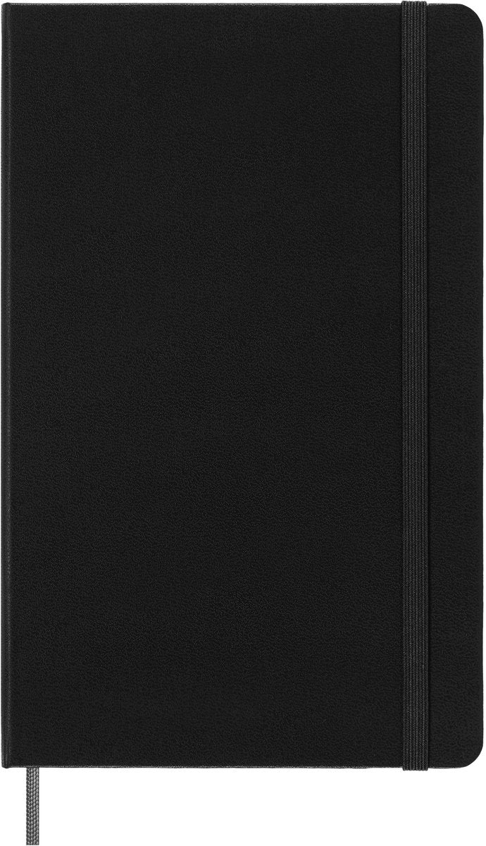Taccuino Moleskine - collezione smart - grande - copertina rigida - vergine - nero