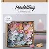Creativ company hobbyset bloemen boetseren pastelkleuren