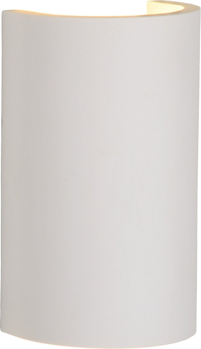 Lucide gipsy - lámpara de pared - 1xg9 - blanco - japandi