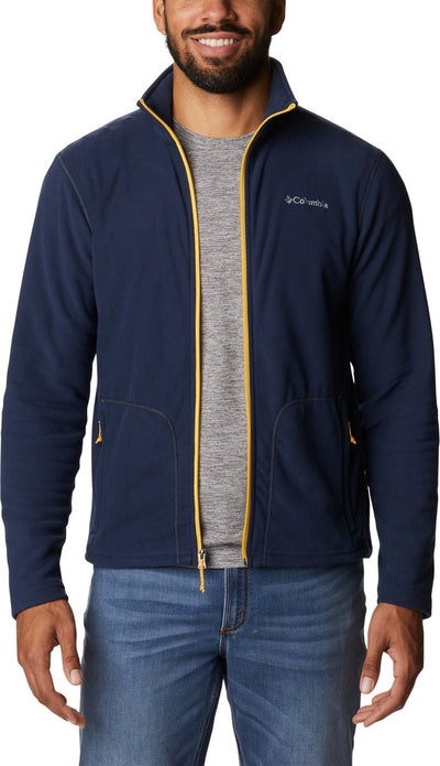 Giacca in pile leggera Columbia fast trek™ con zip intera da uomo - giacca in pile con zip intera - gilet in pile - blu - taglia xxl