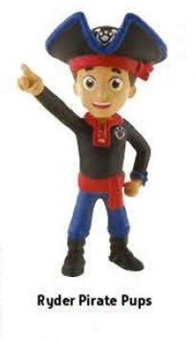 Decoración para tarta ryder de los cachorros piratas de la patrulla canina 7 cm.