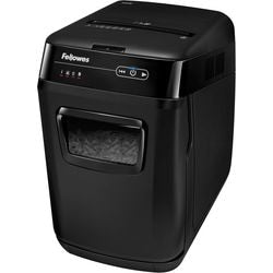 Trituradora Fellowes Automax 150c chips negro, gris