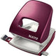 Leitz perforator style new nexxt rood 2-gaats 30 vel