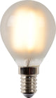 Lucide p45 - filament lamp - ø 4,5 cm - led dimbaar - e14 - 1x4w 2700k - mat