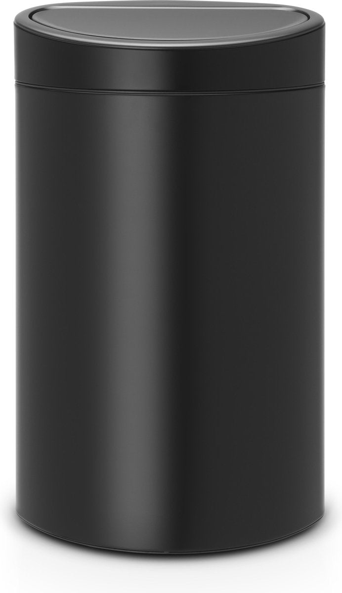 Pattumiera Brabantia touch bin - 40 litri - nero opaco