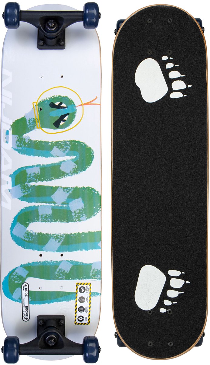 Nijdam rookie skateboard - skateboard per principianti - sssskateme