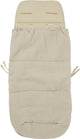 Meyco baby uni buggy voetenzak en inlegger - pre-washed hydrofiel - sand - 45x130cm (2-in-1)
