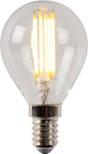 Lucide p45 - filament lamp - ø 4,5 cm - led dimbaar - e14 - 1x4w 2700k - transparant