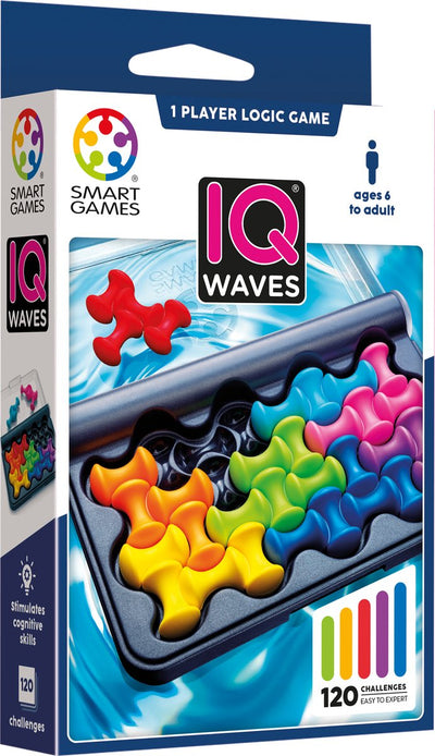 SmartGames IQ Waves - Juego de pensamiento
