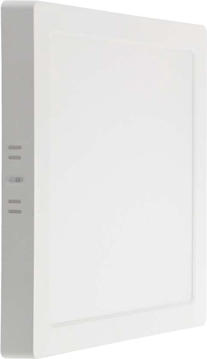 V-tac vt-60018sq-s mini panel led cuadrado - samsung - superficie retroiluminada - ip20 - blanco - 18w - 1980 lumen - 4000k