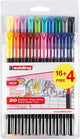 Pennarelli Edding e-1200-20s, set da 20, modello 1200, colori: 1-12, 14, 17, 19, 20, 58, 83, 87, 88