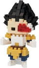 Bandai - nanoblock - vegeta - dragon ball z - mini brick figuur - bouwpakket - manga beeldje vegeta pixel bouwpakket - nbdb004