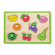 Puzzle de botones fruta 30x22,5 cm. +18m