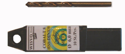Wisvo grs boor 10.0mm hss cobalt