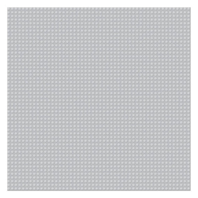 Placa de construcción básica de Sluban 40x40 cm gris
