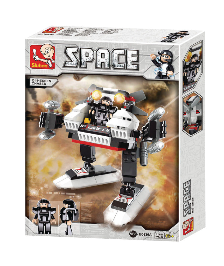 Sluban M38-B0336 3in1 Robot espacial