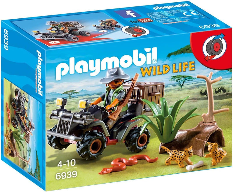 Stroper di fauna selvatica con quad 6939