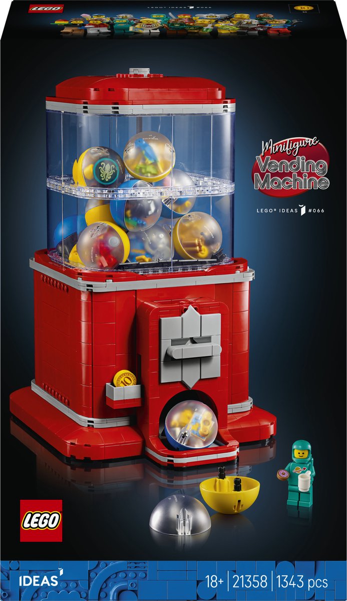 Lego - ideas - macchina per minifigure - 21358