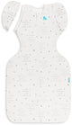 Love to dream ™ saco de dormir para bebé swaddle up™ - envoltorio reductor - bebé 4-6 meses - 6-8,5 kg - verano - blanco con texto