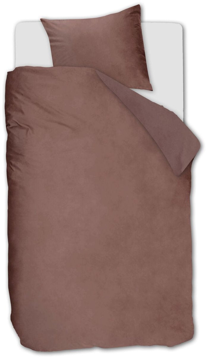 Copripiumino Ambiante vellutato - singolo - 140 x 200 220 cm - rosa