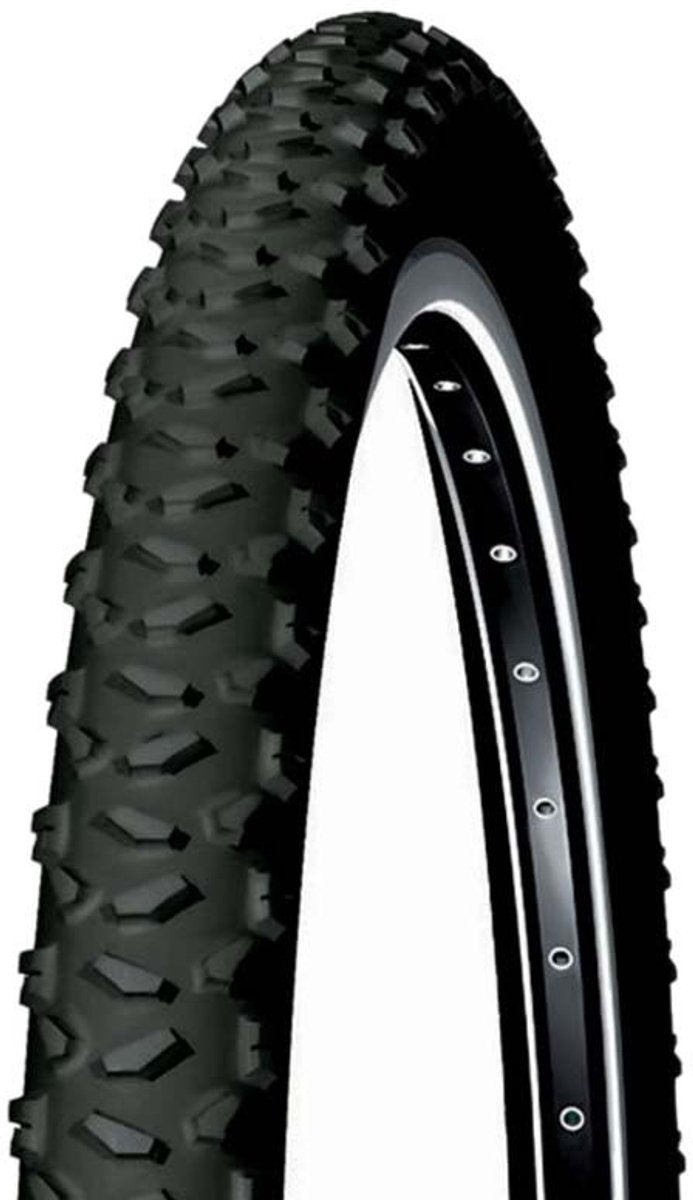 Neumático Michelin 26” – sendero rural – línea de acceso – neumático plegable – tamaño etrto: 52-559 – negro