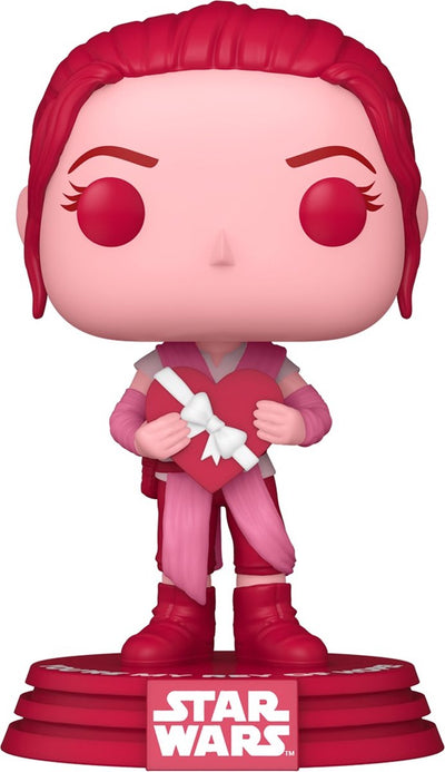 Funko Star Wars figura da collezione San Valentino pop! Star Wars Rey 9 cm rosa