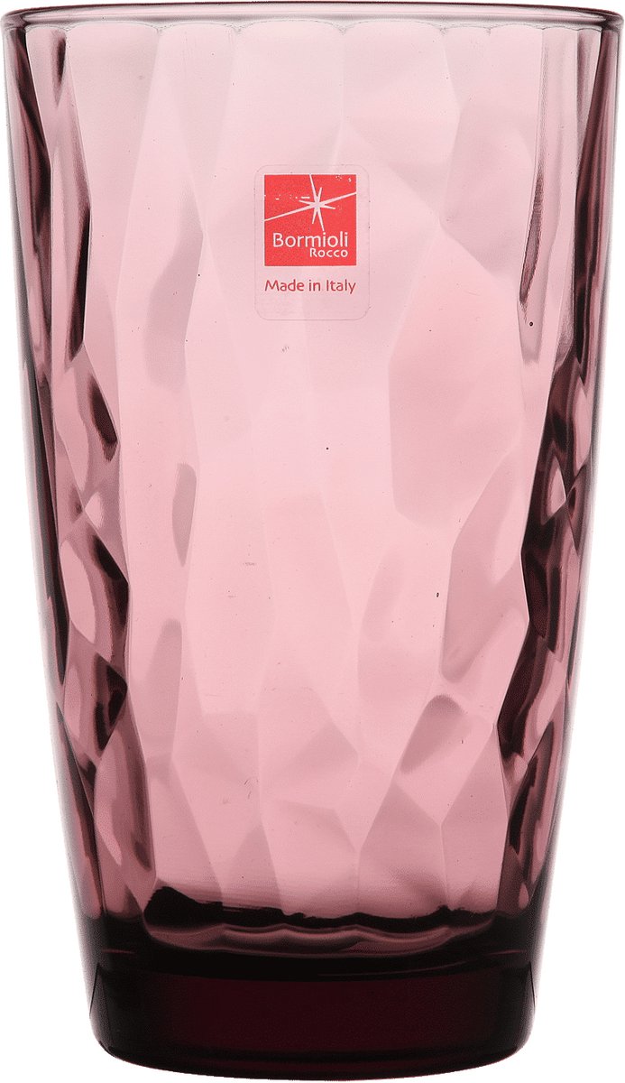 Bormioli rocco Diamond vaso largo 47 cl violeta - 6 piezas