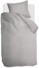 Ambiante satin uni dekbedovertrek - eenpersoons - 140 x 200 220 cm - grijs