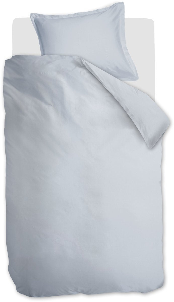 Copripiumino Ambiante satin uni - singolo - 140 x 200 220 cm - azzurro