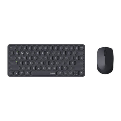 Rapoo 9010m combo set teclado qwerty(nl) + ratón negro