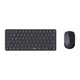 Rapoo 9010m set combinato tastiera qwerty(nl) + mouse nero