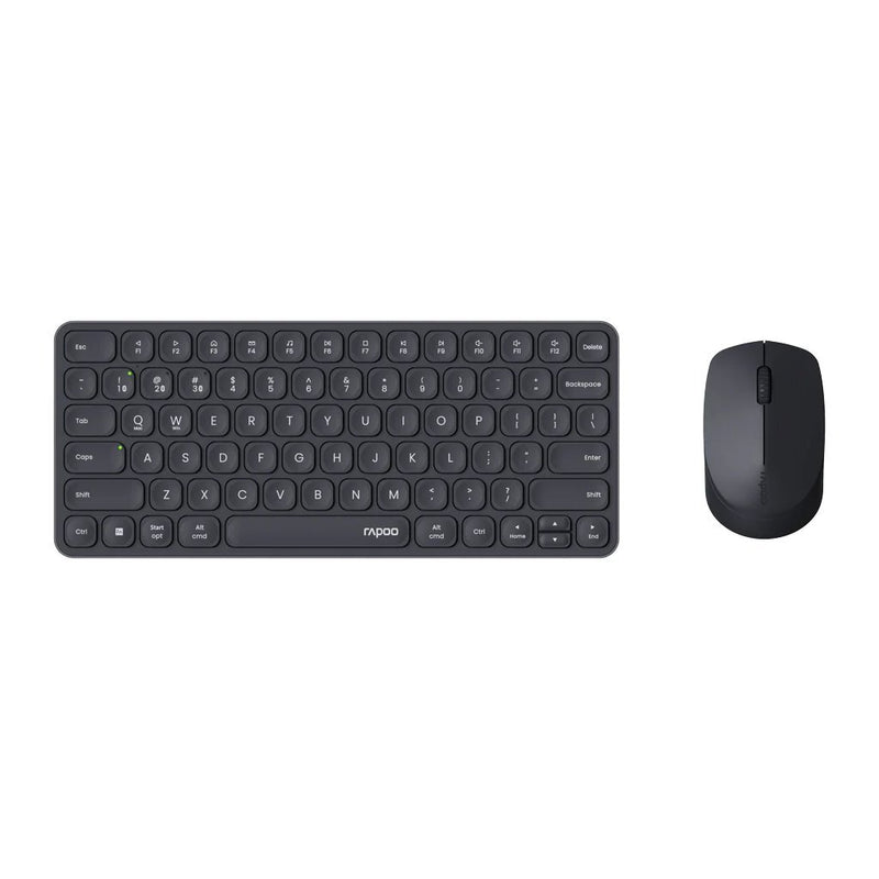 Rapoo 9010m set combinato tastiera qwerty(nl) + mouse nero
