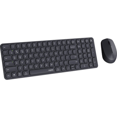 Rapoo 9310m combo set teclado qwerty(nl) + ratón negro