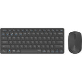 Rapoo 9600m draadloos multimode blade combo tkl toetsenb-muisset,dnk gr qwerty us - afbeelding 1
