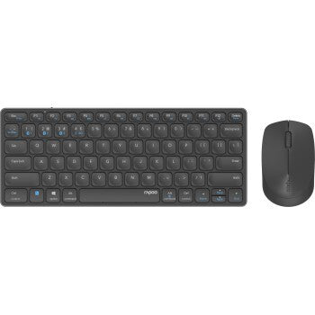 Rapoo 9600m Wireless Multimode Blade Combo TKL Key-Misset, DNK Gr QWERTY US