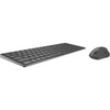 Rapoo 9700m draadloos multimode blade combo set donkergrijs qwerty us