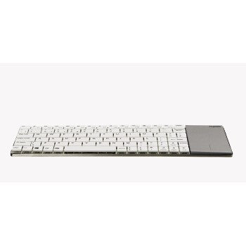 RAPOO RAPOO E2710 2,4 GHz Wireless Ultraslank Multimedia Tastiera cipolla bianca