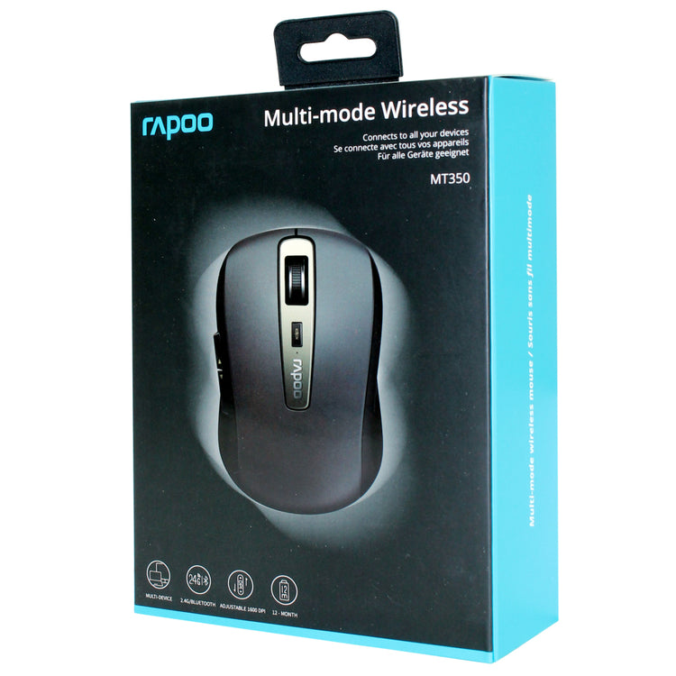 Rapoo Rapoo Mouse MM 2.4GHz Negro MT350