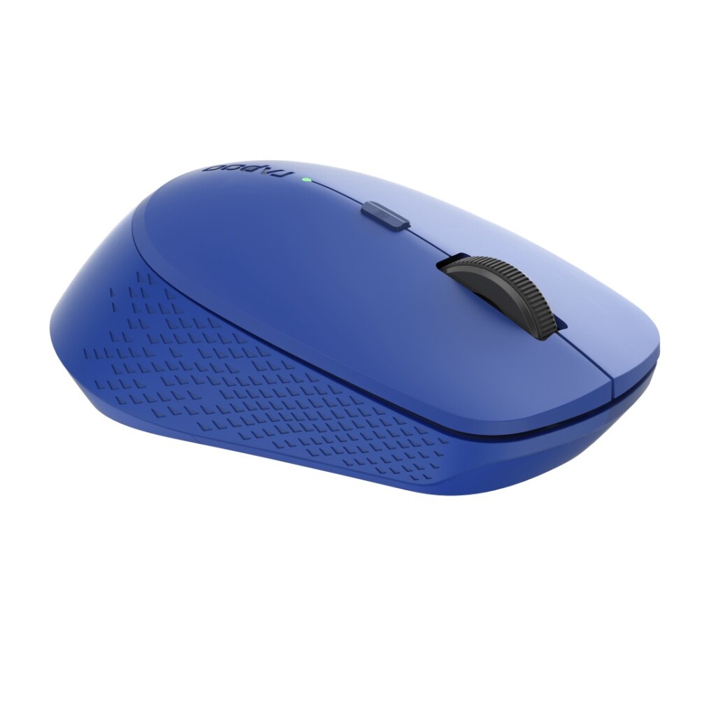 Mouse ottico wireless multimodale silenzioso Rapoo m300 blu