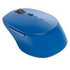 Mouse ottico wireless multimodale silenzioso Rapoo m300 blu