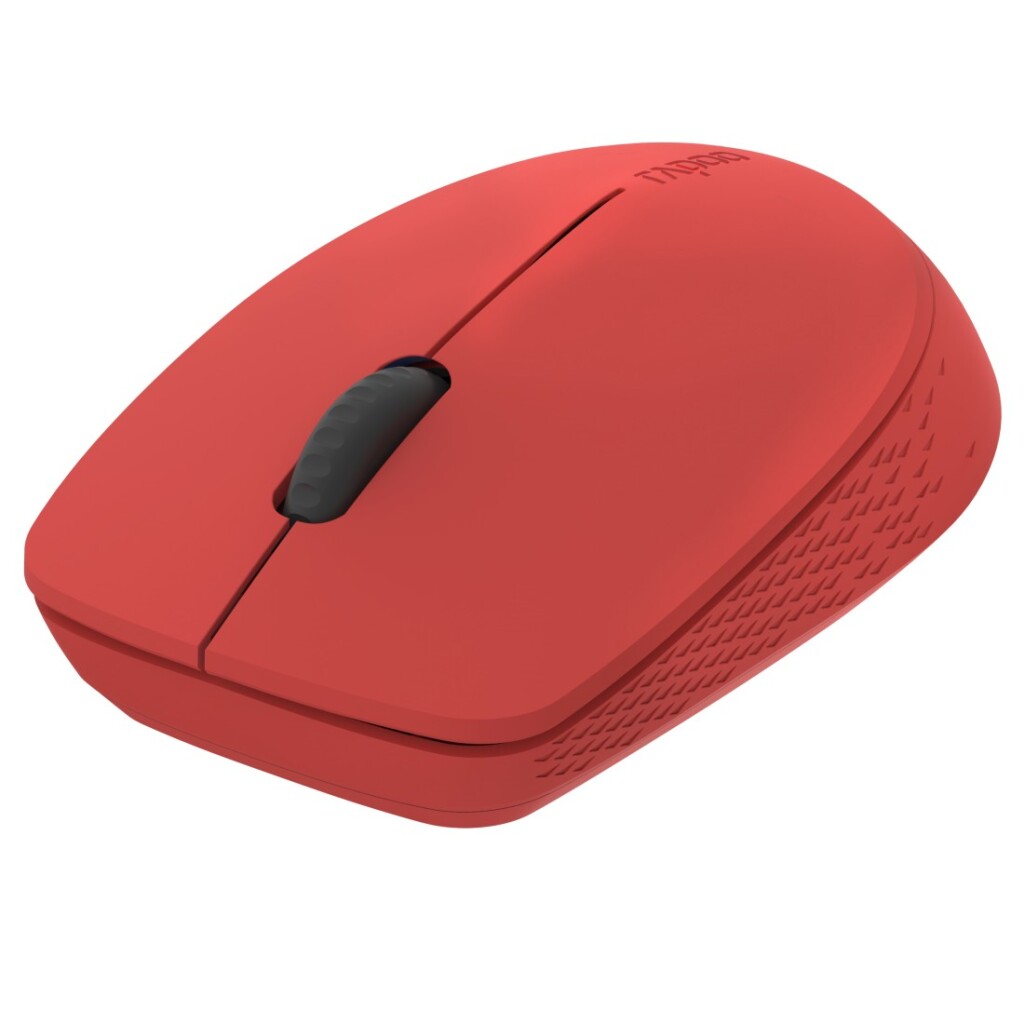Mouse ottico wireless multimodale silenzioso Rapoo m100 rosso