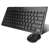 Rapoo draadloze combo set toestenbord en muis multi-mode 8000m zwart qwerty us