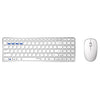 Rapoo Rapoo 9300m Multimodus Wireless Ultraslin Desktop Combo Set Qwerty White