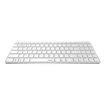 Rapoo Rapoo 9300m Multimodus Wireless Ultraslin Desktop Combo Set Qwerty White